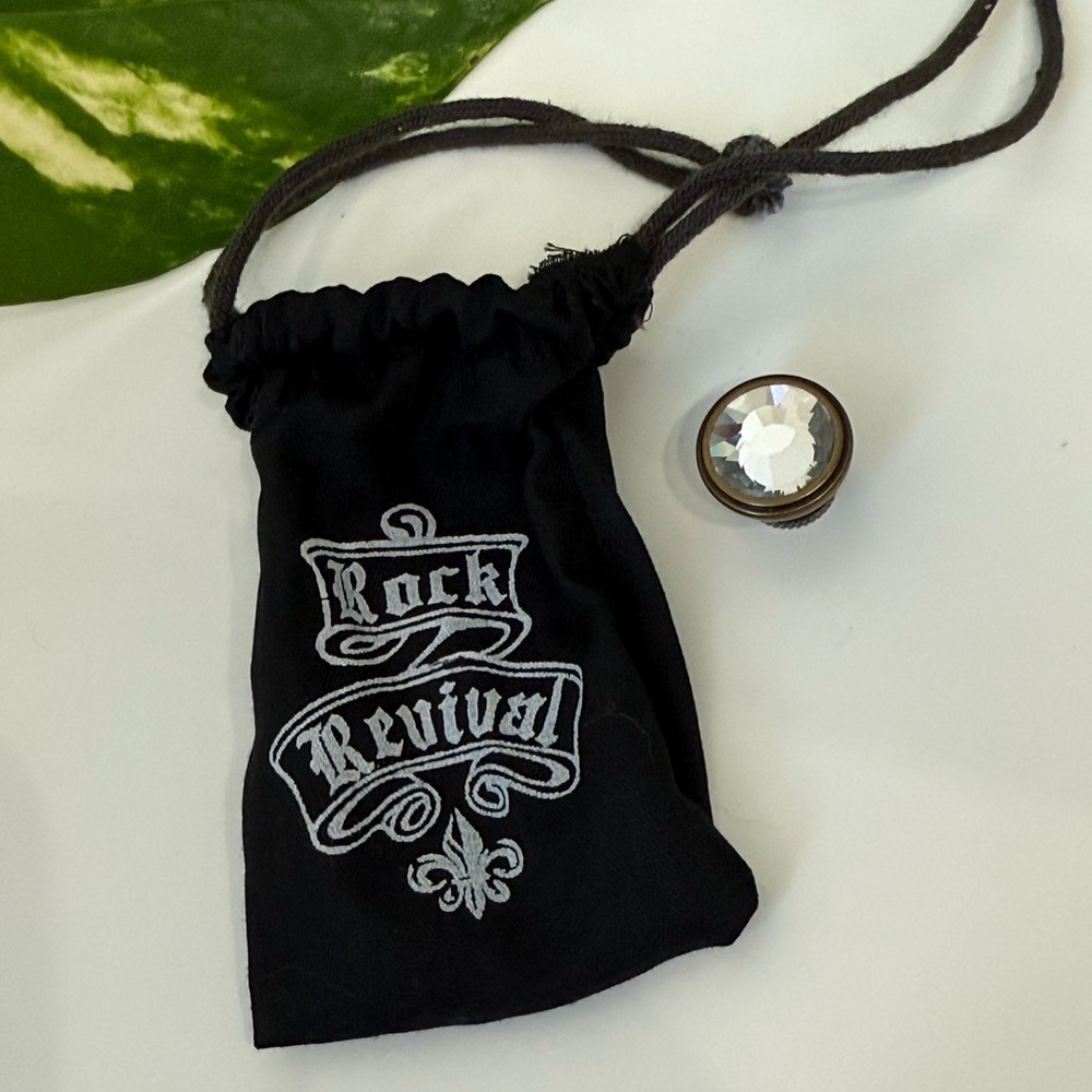 Rock Revival replacement button for rhinestone jeans